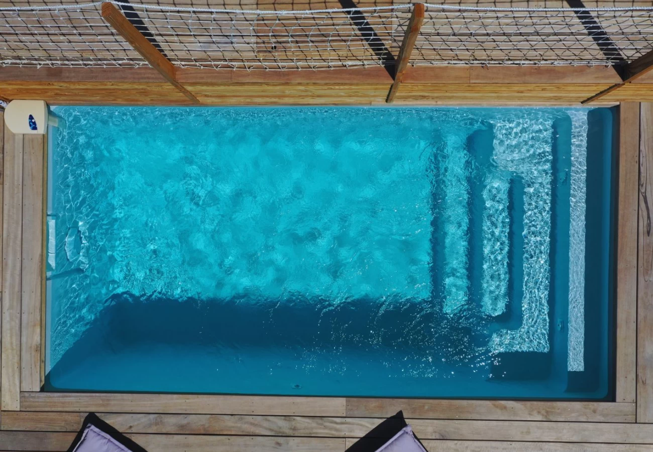 Installation d'une mini piscine Lac de Carces à Aubagne
